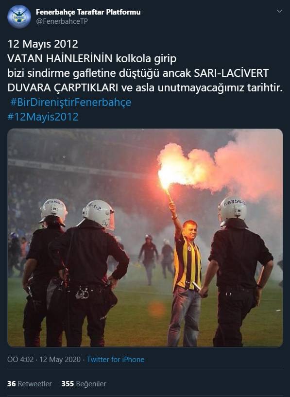 12 Mayıs Fenerbahçe & Galatasaray Paylaşımları 1