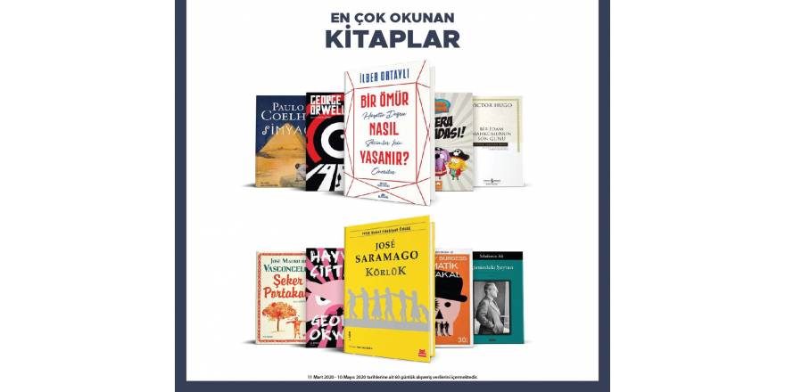 En çok okunan kitaplar! En çok kitap okuyan iller #TürkiyeOkuyor
