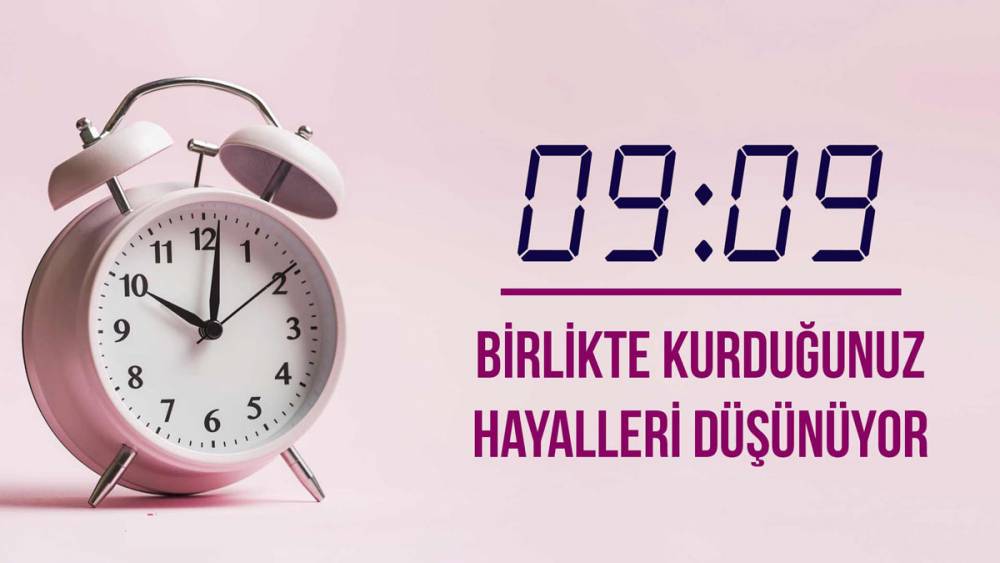 Aynı saatlerin anlamı ve çift saatlerin alamı ile saat falı 10