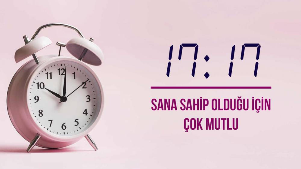 Aynı saatlerin anlamı ve çift saatlerin alamı ile saat falı 18