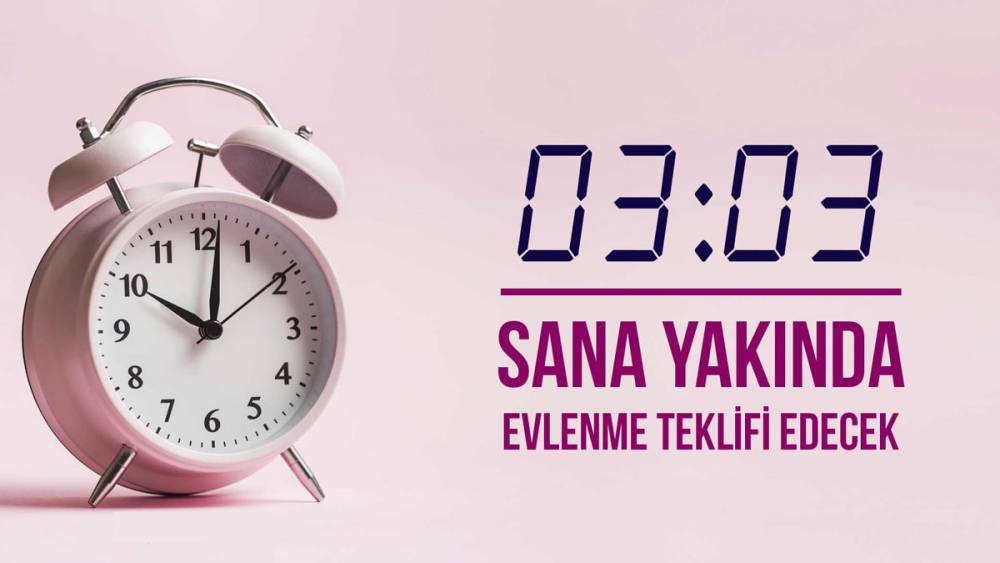 Aynı saatlerin anlamı ve çift saatlerin alamı ile saat falı 4
