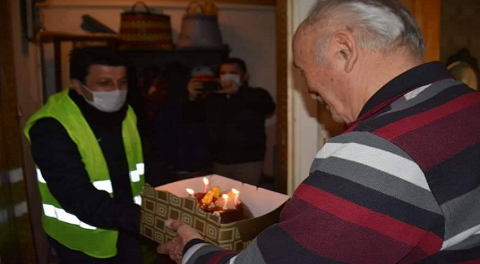 Giresun'un Görele Belediyesi’nden doğum günü sürprizi