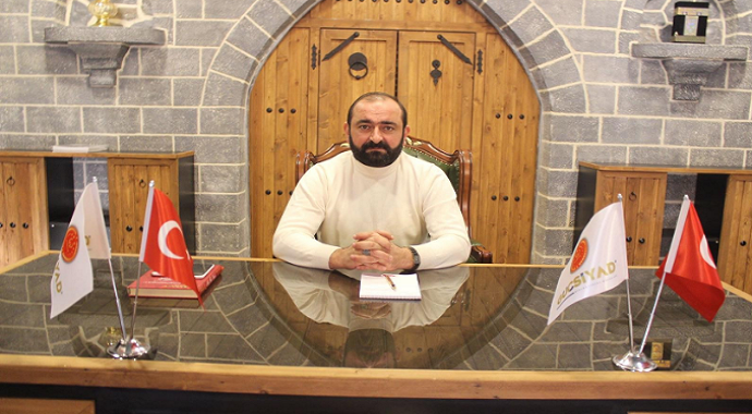 GÜÇSİYAD Güneydoğu Bölge Başkanı 225 aileye gıda yardımı