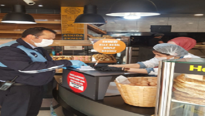 Kocaeli Gebze’de iş yerlerinin denetimleri sürüyor