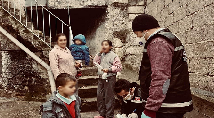 Nevşehir Ürgüp Belediyesi’nin vefalı ekibi yardımdan yardıma koşuyor