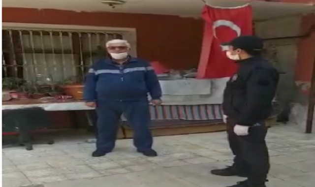 67 yaşındaki Osman Kutlu Emekli maaşının yarısını "Biz Bize Yeteriz Türkiyem" kampanyasına bağışladı