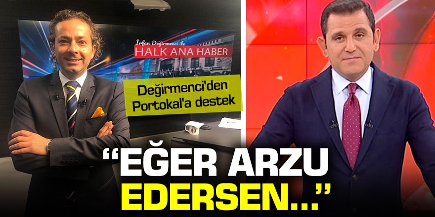 Değirmenci'den Fatih Portakal'a ortak yayın teklifi