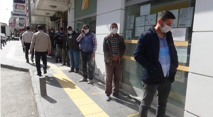 Kilis’te sosyal mesafe kuralı