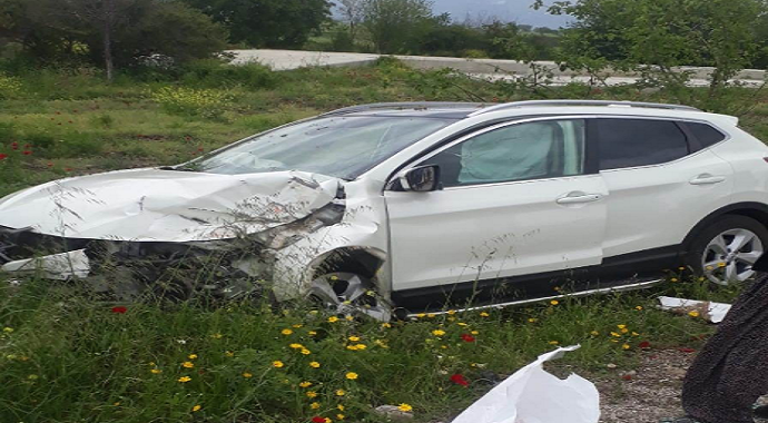 Osmaniye'de Manevra yapan traktöre çarpan otomobil sürücüsü yaralandı