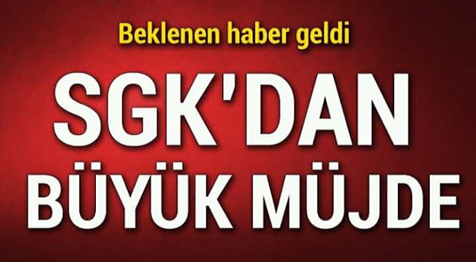 Büyük Müjde! SGK Girişi Olanlar 3600 Günle Anında Emekli Olabilirsiniz!