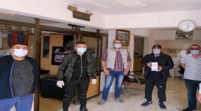 Balıkesir’in Ayvalık ilçesinde MHP Covid-19 salgınına karşı savaş açtı