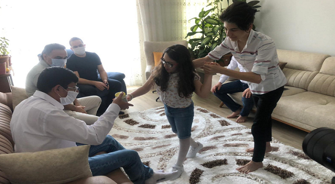 Nazilli'de Küçük Aylin'den büyük duyarlılık