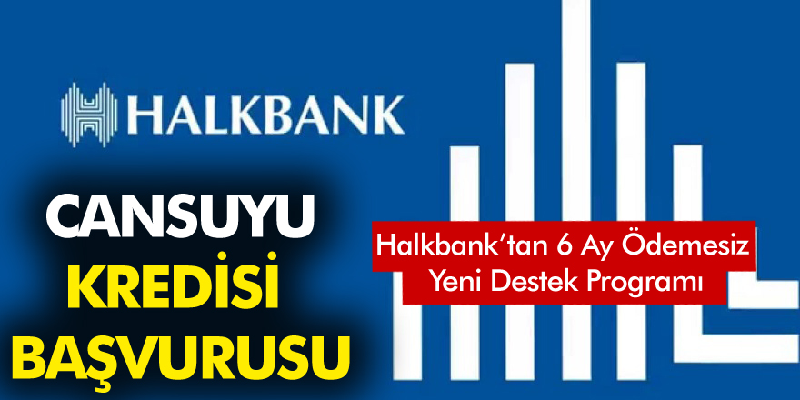 Halkbank’tan 6 Ay Ödemesiz Yeni Destek Programı!