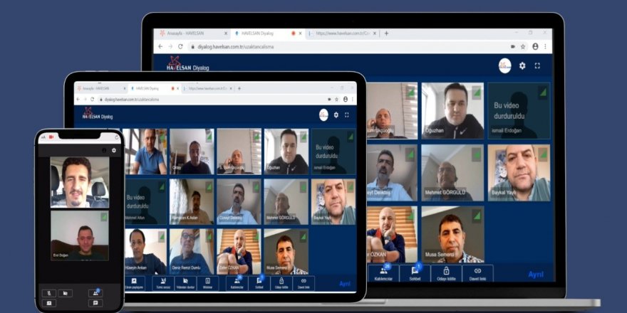 "HAVELSAN Diyalog Yerli video konferans ürününü Mayıs'ta piyasaya sürecek