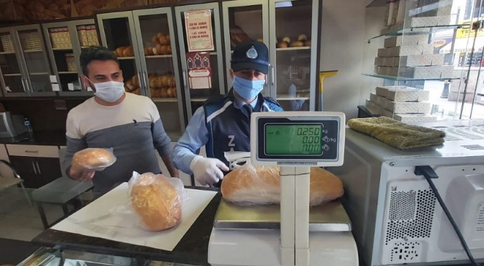Adıyaman'da zabıta ekiplerinden fırınlara denetim