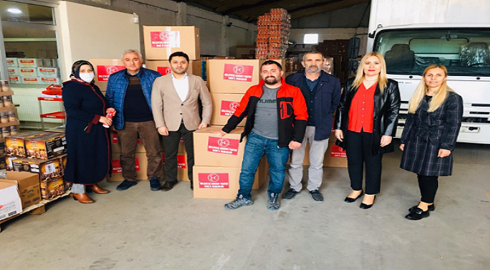 Milliyetçi Hareket Partisi Kars İl Başkanlığı’ndan 200 aileye Ramazan desteği