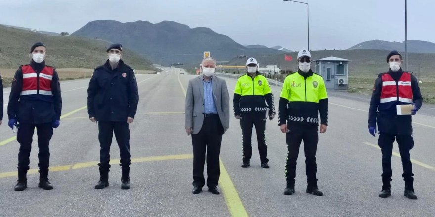 Develi Kaymakamı Murat Duru "Güzel günler için evde kalmaya devam edelim