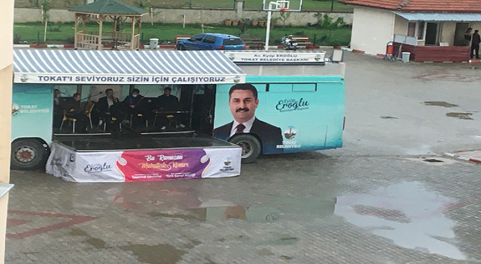 Tokat'ta Ukrayna'dan gelen karantinadaki vatandaşlara veda konseri