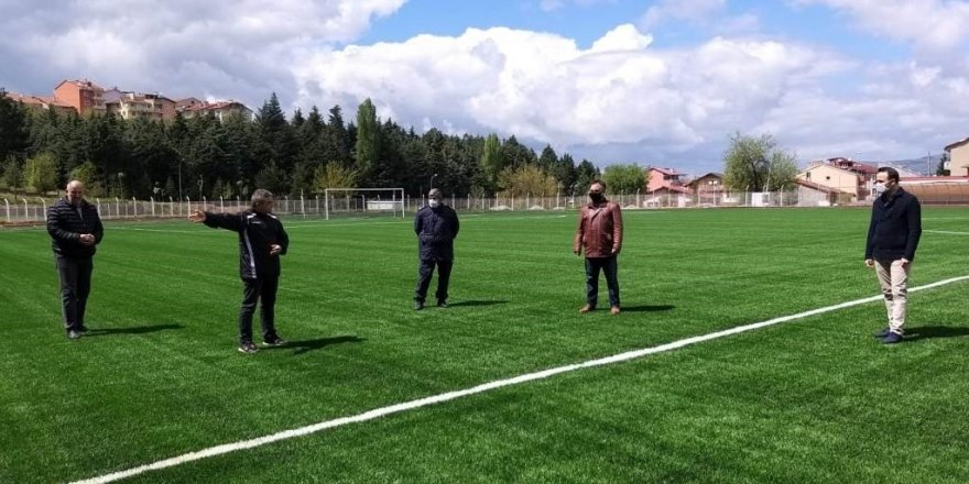 Simav Kaymakamı Türker Çağatay Halim yapılan projeleri yerinde inceledi