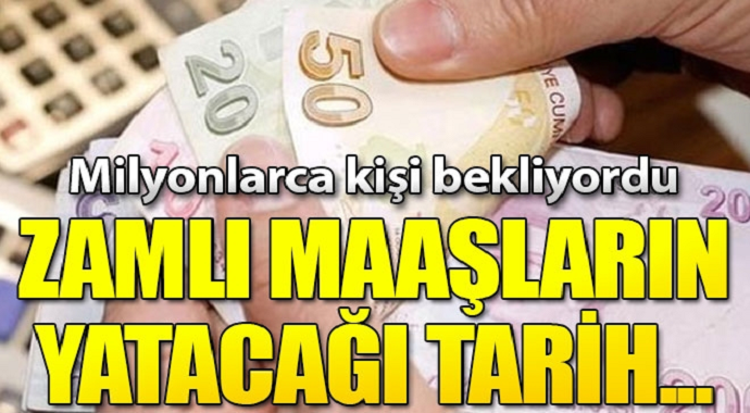 Emekliler Zamlı Maaşı o Tarihte Alacak