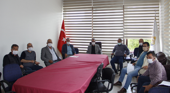 Ortaca Belediye Başkanı Uzundemir muhtarlarla istişare toplantısı yaptı