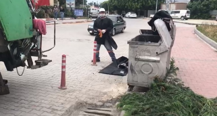 Mersin’in Tarsus ilçesinde çöpe atılan ceset torbaları korkuttu