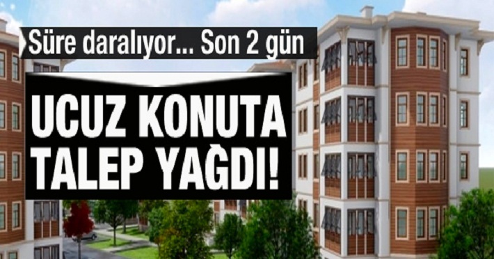 TOKİ 100 bin konut başvuruları 1 milyonu aştı!