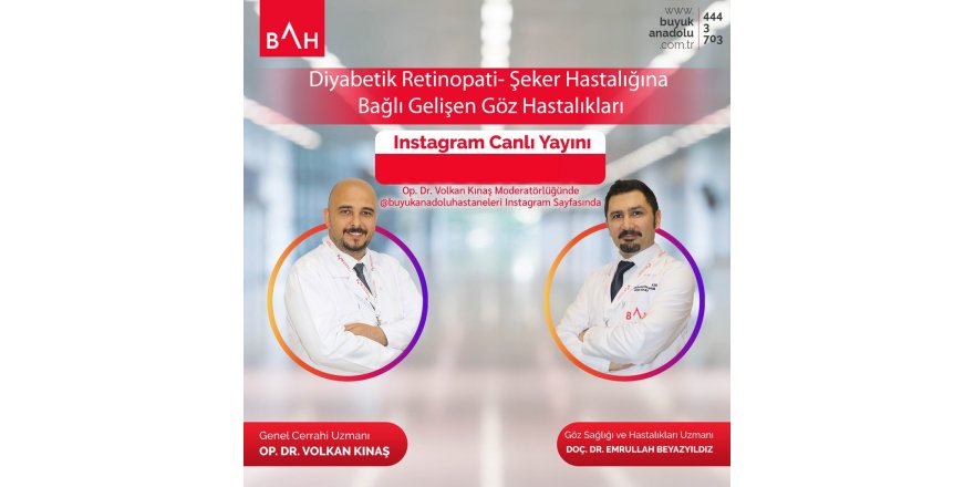 Doç. Dr. Beyazyıldız: Diyabet körlüğe neden olabilir
