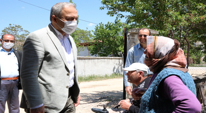 Belediye başkanı Üçok’tan fedakar anneye akülü araba sözü