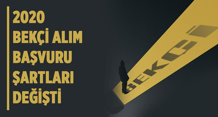 2020 Bekçi alım tarihleri ne zaman? Bekçi başvuru şartları nelerdir?