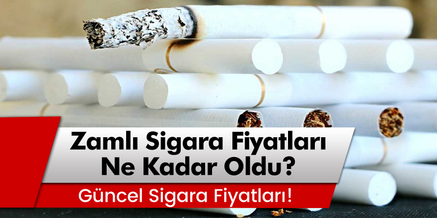 Winston, Muratti, Tekel 2000, Marlboro, Parlıament, Kent zamlı sigara fiyatları ne kadar oldu?