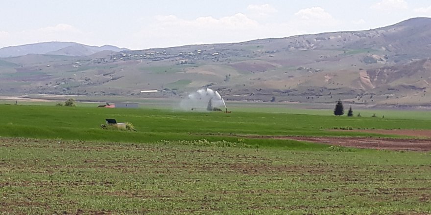 Devlet Su İşleri (DSİ) Tunceli’de 34 bin 310 dekar tarım arazisi sulanmaya başladı