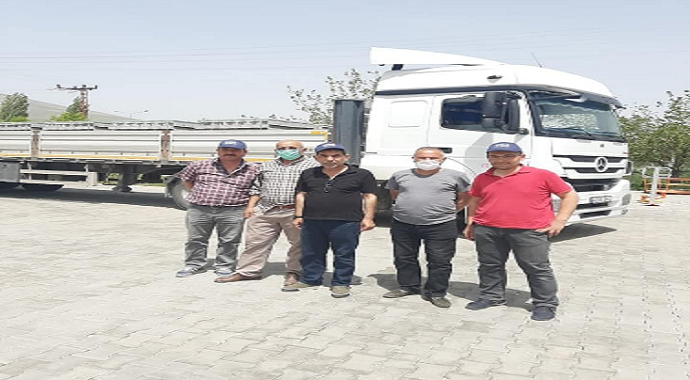 Kırşehir'in Özbağ Beldesinde mezarlık çevre düzenleme çalışmaları başlatıldı
