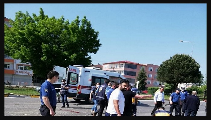 Samsun’un Çarşamba ilçesinde kamyonet kamyonla çarpıştı: 6 yaralı