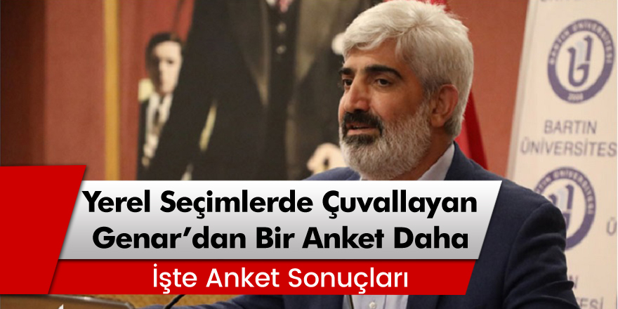 Genar'dan bir anket daha! 'Pazar seçim olsa Türkiye hangi partiye oy verecek'