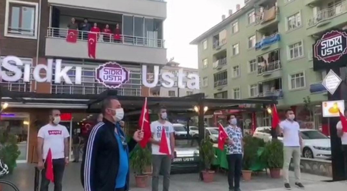 Tunceli'de saat 19.19’da İstiklal Marşı okundu