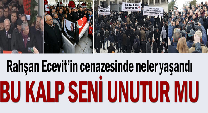 Rahşan Ecevit'in Cenazesinde Neler Yaşandı?