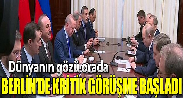 Cumhurbaşkanı Erdoğan ile Putin bir araya geldi