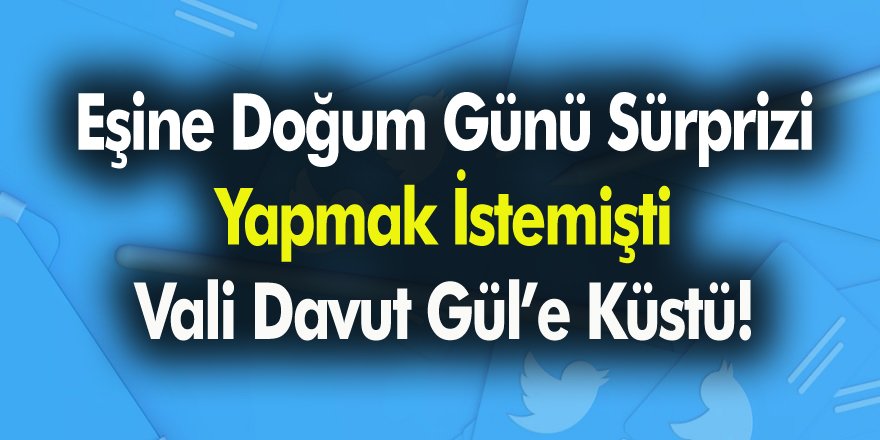 Twitter’da Validen Beklediği Karşılığı Alamayan Vatandaş Küstü!