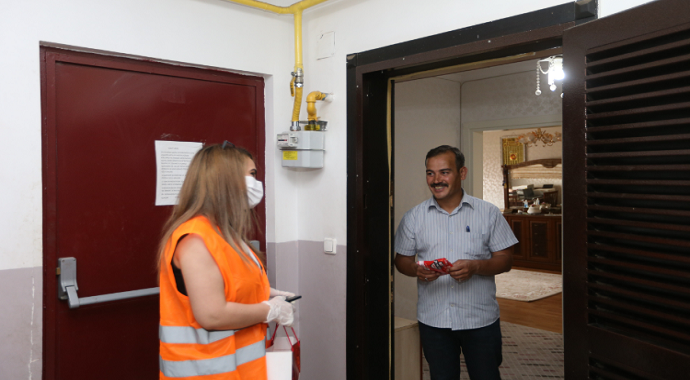 Gaziantep'te 15 günde 15 milyon maske üretildi
