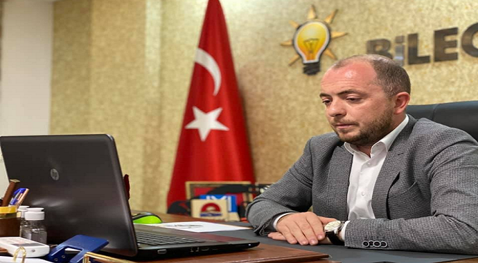 AK Parti Bilecik İl Başkanları Toplantısına telekonferans sistemiyle katıldı