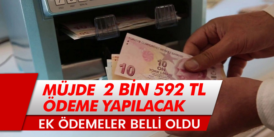 Milyonlaraca emekliye müjde 2 bin 592 TL Ödeme Yapılacak! Ödemeler belli oldu mu?