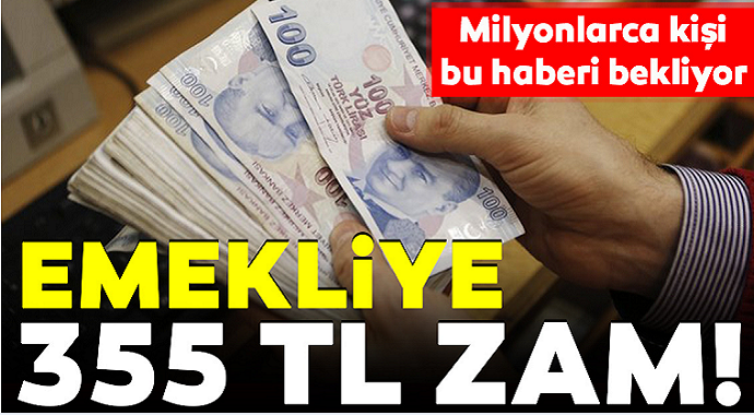 Milyonlarca emekliye müjde 355 tl zam! Emekliye intibak ne zaman ödenecek?