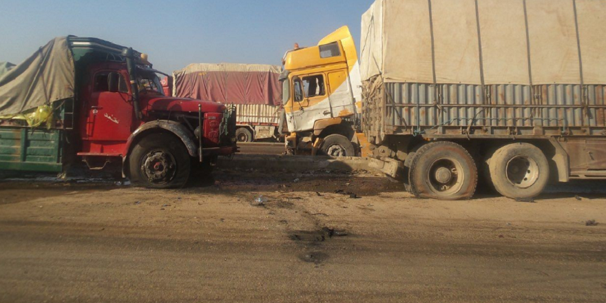 Halep'te yolda bomba yüklü motosiklet patladı