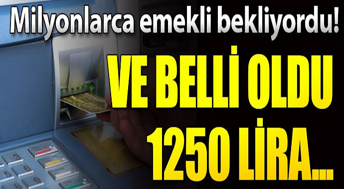 Milyonlarca emekli bekliyordu! SGK harekete geçti... Emeklilere 1250 lira!