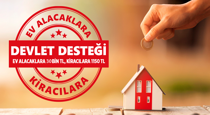 Devletten İlk Kez Ev Alana 30 Bin Lira Hibe Desteği! Hibe Desteği Nasıl Alınır?