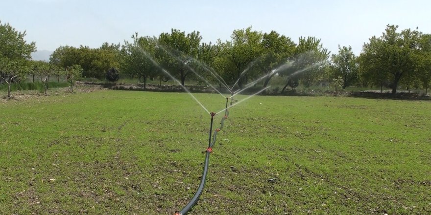 Erzincan’da 420 bin tarım arazisi sulanmaya başladı