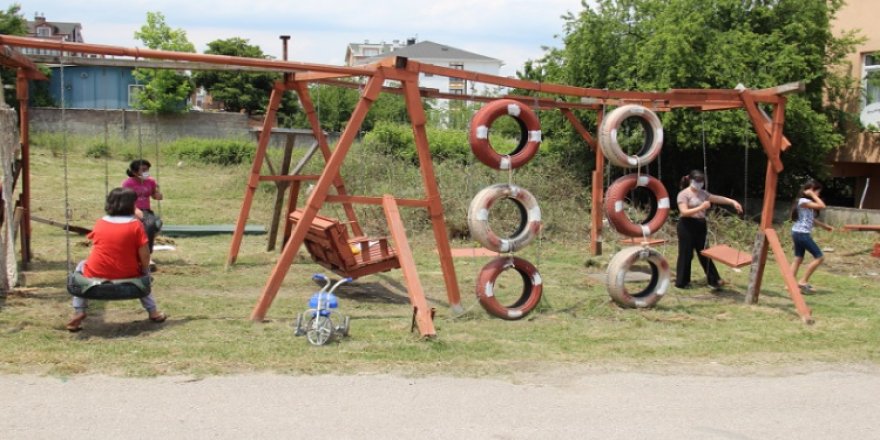 Kocaeli’de çocuklar için park yapan vatandaş muhtar tarafından darp edildi