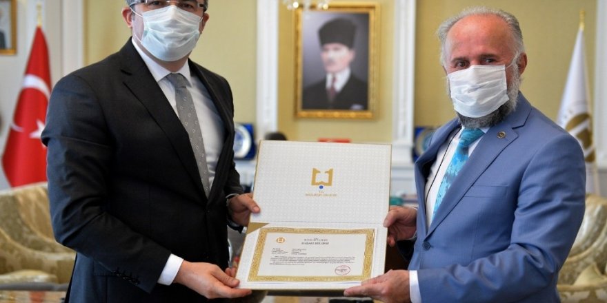 Müftü Sula’dan Vali Memiş’e veda ziyareti