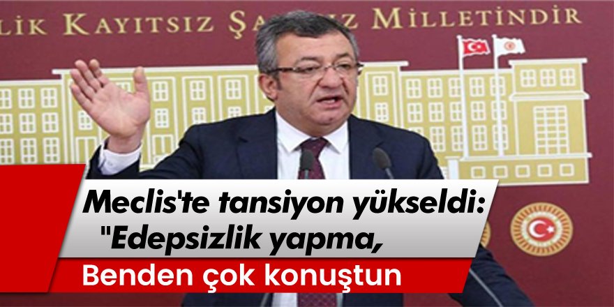 AKP'li Hakan Çavuşoğlu ile CHP'li Engin Altay'ın tartışmasına damga vuran anlarda şu diyaloglar yaşandı: 